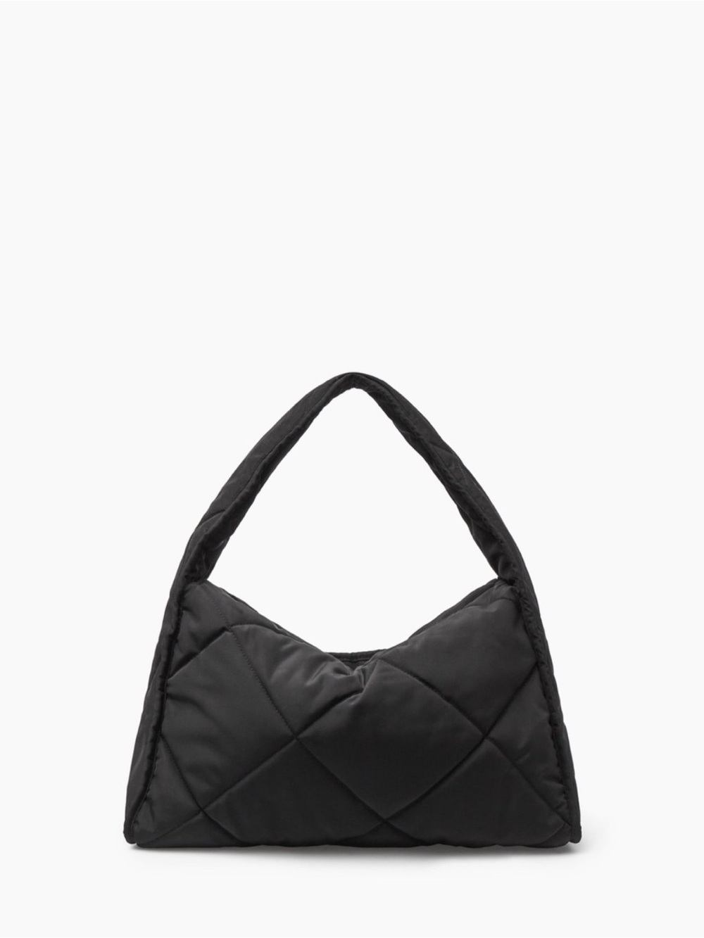 COS Quilted Shoulder Bag in Black